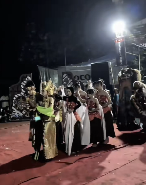 Pagelaran Seni Budaya Cendra Tari Kolaborasi KKN & Putro Setyo Budoyo 'bahurekso'